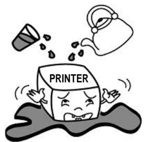OKI LD630DT - Do not let water or other foreign objects in the printer. - 2