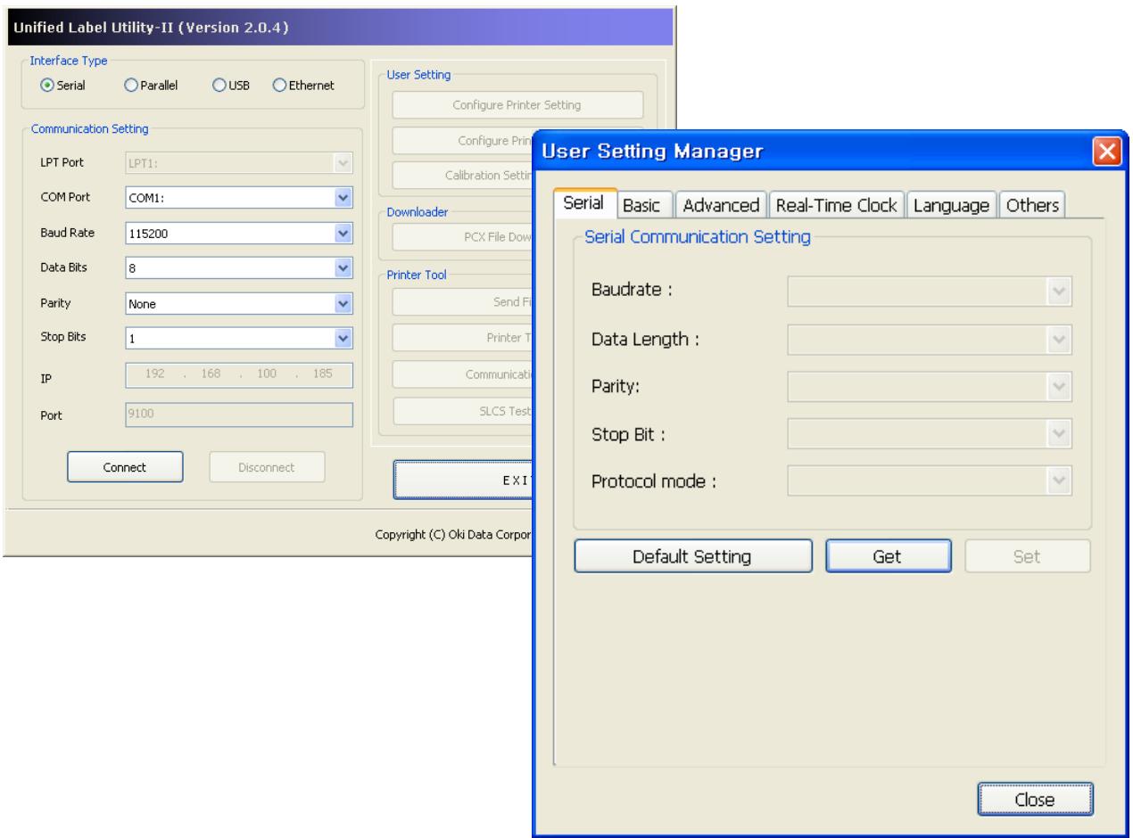 OKI LD630DT - 5-1 Printer setting using utility program - 1
