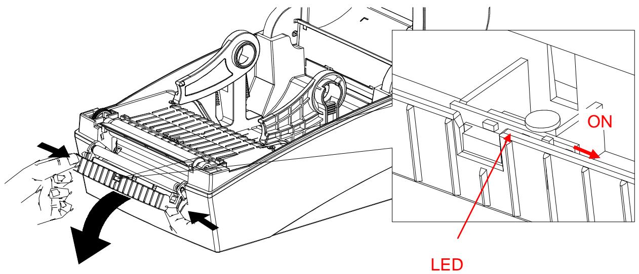 OKI LD630DT - 5-12 Staccamento delle etichette (Opzione) - 1