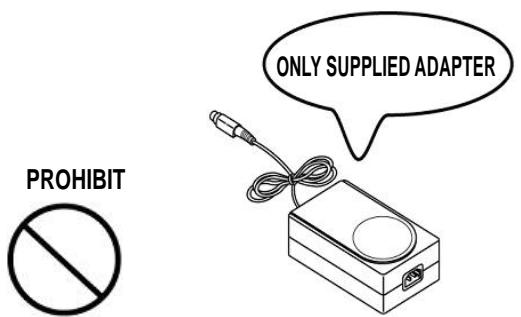OKI LD630DT - You must use only the supplied adapter. - 1