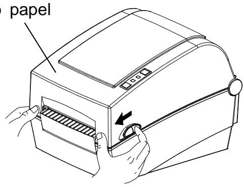 OKI LD630DT - 3-3 Introdução do roló de papel na impressora - 1