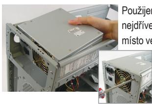 GIGABYTE GA-6ZMM7 - Příprava Skřině a Installace Zdroje Napájení - 1