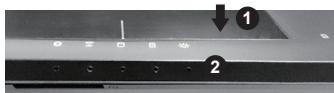 GIGABYTE P55W - Vued'en haut - 2