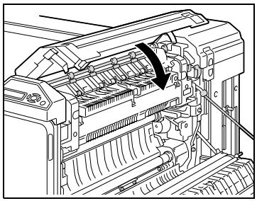 KONICA MINOLTA BIZHUB C252P PHASE3 PRINTER - Pour dégager un serrage de papier bannière - 9