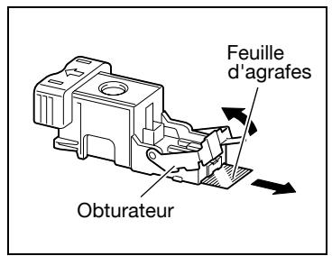 KONICA MINOLTA BIZHUB C252P PHASE3 PRINTER - Pour retireur un serrage d'agrafes dans le module de finition FS-501 - 4