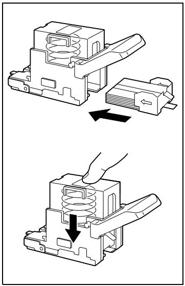 KONICA MINOLTA BIZHUB C252P PHASE3 PRINTER - Pour remplacer la cartouche d'agrafes dans la piqueuse à cheval - 4