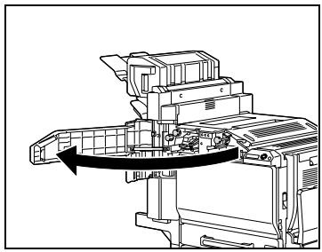 KONICA MINOLTA BIZHUB C252P PHASE3 PRINTER - Dégagement d'un serrage dans la piqueuse à cheval - 1