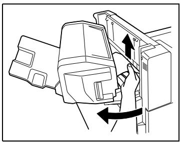 KONICA MINOLTA BIZHUB C252P PHASE3 PRINTER - Dégagement d'un serrage d'agrafes dans la piqueuse à cheval - 7