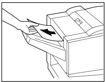 KONICA MINOLTA BIZHUB C252P PHASE3 PRINTER - Dégagement d'un serrage papier dans le module de finition FS-603 - 6