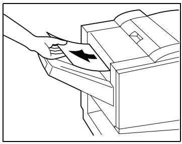 KONICA MINOLTA BIZHUB C252P PHASE3 PRINTER - Pour retirer un serrage d'agrafes dans le module de finition FS-603 - 6