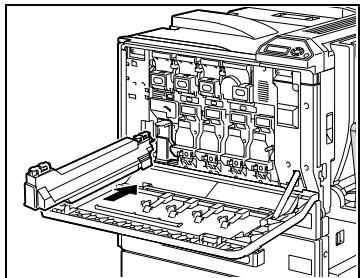 KONICA MINOLTA BIZHUB C252P PHASE3 PRINTER - Pour remplacer le flacon de récepération de toner - 4