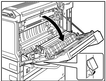 KONICA MINOLTA BIZHUB C252P PHASE3 PRINTER - Chargement du papier dans le plateau d'introduction manuelle - 3