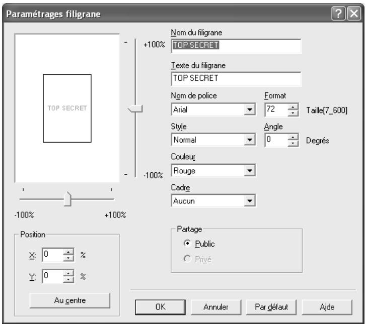 KONICA MINOLTA BIZHUB C252P PHASE3 PRINTER - Modifier un filigrane - 1