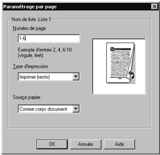 KONICA MINOLTA BIZHUB C252P PHASE3 PRINTER - Paramétrage par page - 1