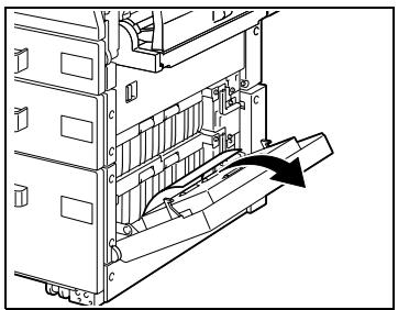 KONICA MINOLTA BIZHUB C252P PHASE3 PRINTER - Dégagement d'un serrage papier dans le LCT - 2