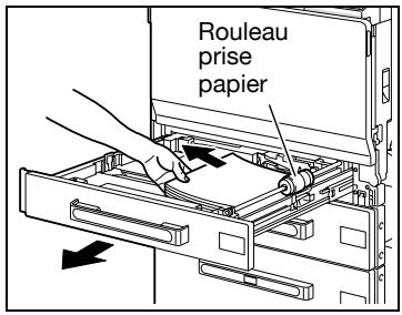 KONICA MINOLTA BIZHUB C252P PHASE3 PRINTER - Pour prisoner un serrage papier dans la porte de droite - 1