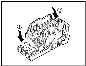 KONICA MINOLTA BIZHUB C252P PHASE3 PRINTER - Pour remplacer la cartouche d'agrafes dans l'unité de finition FS-514 - 4