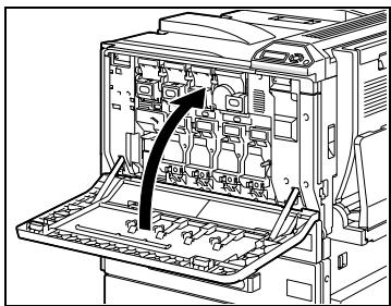 KONICA MINOLTA BIZHUB C252P PHASE3 PRINTER - Pour remplacer le flacon de récepération de toner - 6
