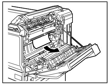 KONICA MINOLTA BIZHUB C252P PHASE3 PRINTER - Dégagement d'un serrage papier dans l'unité de fixation - 4