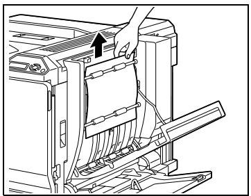 KONICA MINOLTA BIZHUB C252P PHASE3 PRINTER - Dégagement d'un serrage papier dans l'unité recto-verse automatique - 2