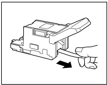 KONICA MINOLTA BIZHUB C252P PHASE3 PRINTER - Pour remplacer la cartouche d'agrafes dans la piqueuse à cheval - 5