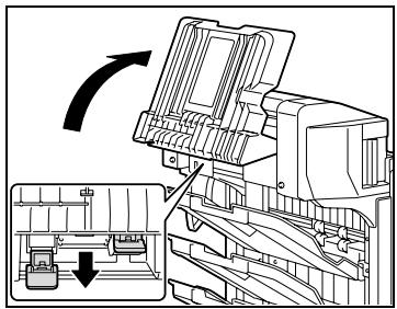 KONICA MINOLTA BIZHUB C252P PHASE3 PRINTER - Dégagement d'un serrage d'agrafes dans la piqueuse à cheval - 8