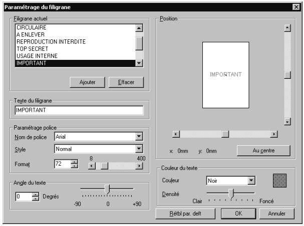 KONICA MINOLTA BIZHUB C252P PHASE3 PRINTER - Modifier un filigrane - 1