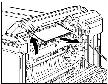 KONICA MINOLTA BIZHUB C252P PHASE3 PRINTER - Dégagement d'un serrage papier dans l'unité de fixation - 2