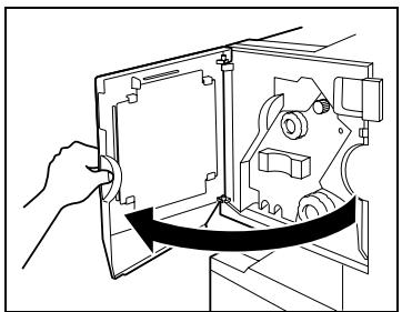 KONICA MINOLTA BIZHUB C252P PHASE3 PRINTER - Dégagement d'un serrage papier dans le module de finition FS-603 - 3