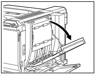KONICA MINOLTA BIZHUB C252P PHASE3 PRINTER - Dégagement d'un serrage papier dans l'unité recto-verse automatique - 1