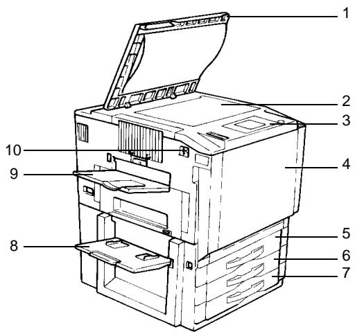 KONICA MINOLTA CF9001 - Unités et accessoires du copieur - 1