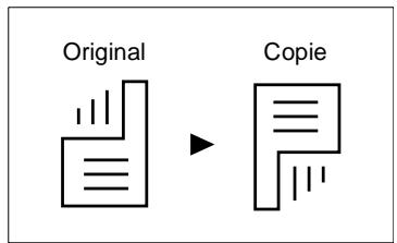 KONICA MINOLTA CF9001 - Si l'Introducteur/Retourneur de documents et l'unité recto-verso sont installés : - 1