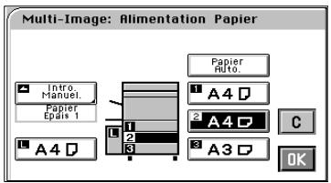 KONICA MINOLTA CF9001 - Paramétrage de la fonction Multi-Images - 2