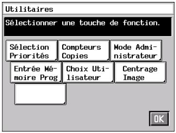 KONICA MINOLTA CF9001 - Paramétrage des fonctions Contrôle département - 1