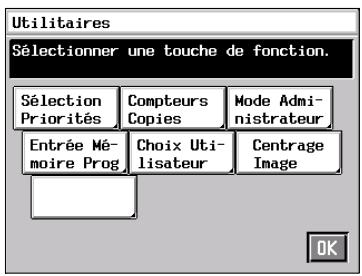 KONICA MINOLTA CF9001 - Modification des sélections du Choix Utilisateur - 2