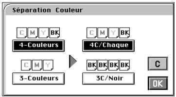 KONICA MINOLTA CF9001 - Paramétrage de la fonction Séparation Couleurs - 3