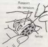 ZENITH SZ 107 - REGLAGE DE LA TENSION DU FIL DE LA CANETTE - 2