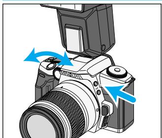 KONICA MINOLTA MAXXUM 5 - Contrôle d'un flash accessoire - 1