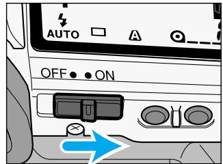 KONICA MINOLTA MAXXUM 5 - Placer l interrupteur principal sur ON. - 1