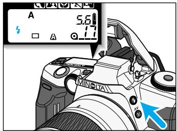 KONICA MINOLTA MAXXUM 5 - Flash en mode A - 1