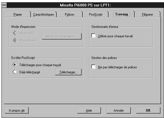 KONICA MINOLTA PI6000 PS - Panneau Travaux - 1