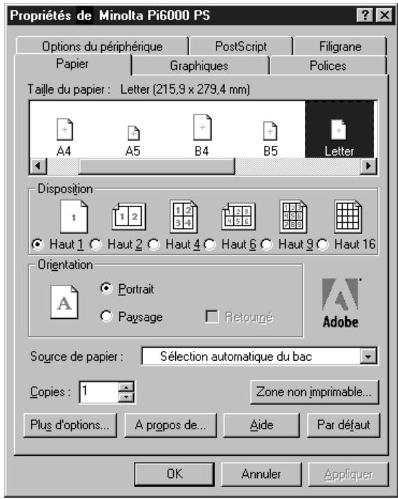 KONICA MINOLTA PI6000 PS - Installation manuelle du pilote d'imprimante PostScript Pi6000 - 12