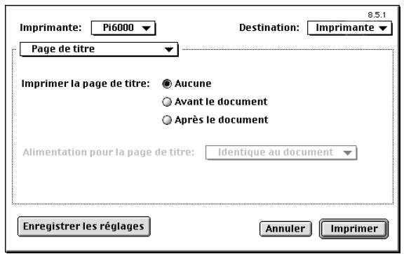 KONICA MINOLTA PI6000 PS - Page de titre - 1