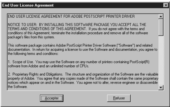 KONICA MINOLTA PI6000 PS - Installation manuelle du pilote d'imprimante PostScript Pi6000 - 2