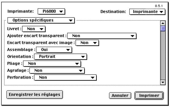KONICA MINOLTA PI6000 PS - Options spécifiques - 1