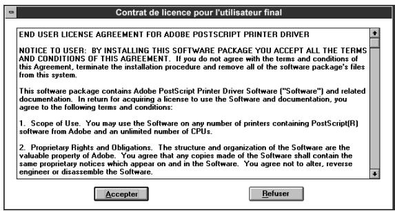 KONICA MINOLTA PI6000 PS - Installation du pilote d'imprimante PostScript Pi6000 - 3