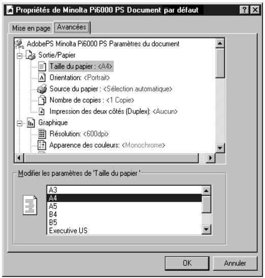 KONICA MINOLTA PI6000 PS - Avancées - 1