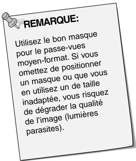 KONICA MINOLTA SCAN MULTI I HARDWARE - Positionnez le film dans le passe-vues. - 2