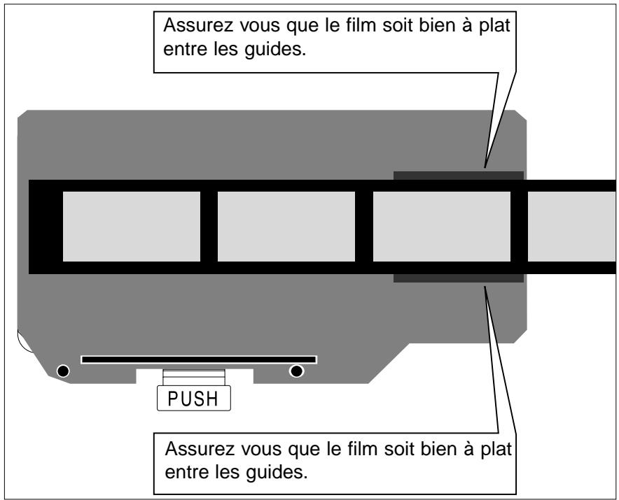 KONICA MINOLTA SCAN MULTI I HARDWARE - Positionnez le masque APS ou le masque 16mm dans le passe-vues. - 1