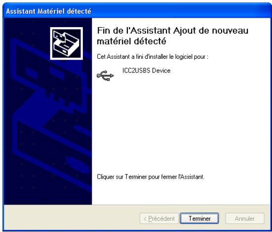 KONICA MINOLTA AU-201 - Cliquez sur [Terminer]. - 1